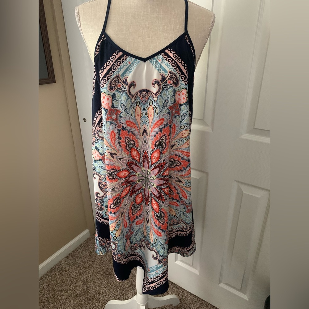 Multi colored. Light weight summer dress